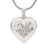 Engraved heart Necklace For Woman Great Hearfelt Jewelry
