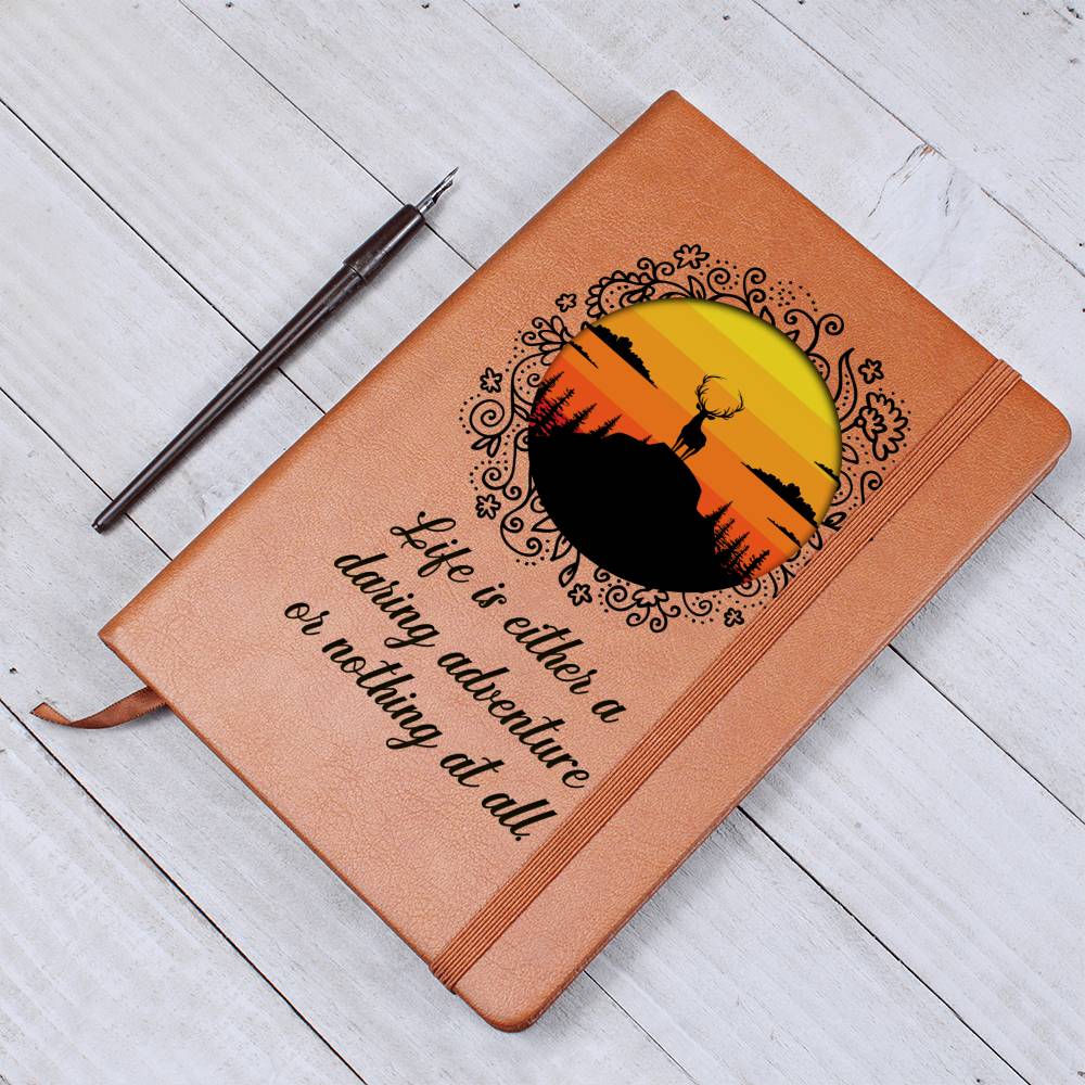 For All Lovedones Graphic Leather Journal Perfect Girfts in Any Occasion