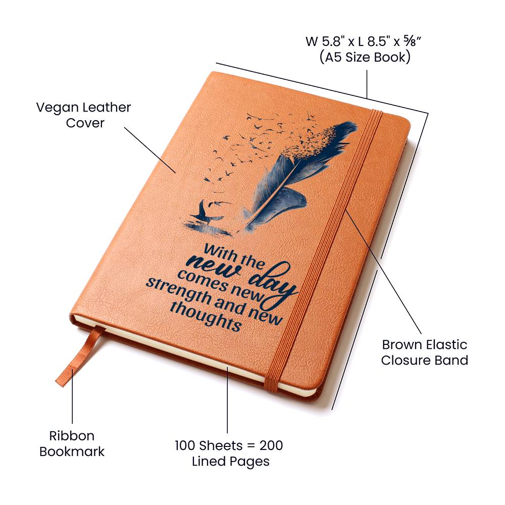 For Loveones Graphic Leather Journal