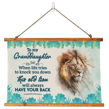 Wood Frame Tapestry  Decor Great Gifts this Holiday Season