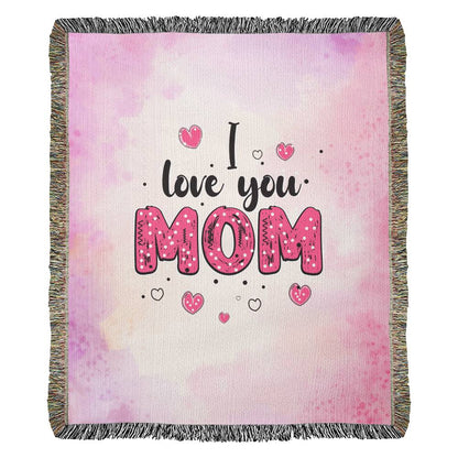 For Mom Heirloom Woven Blanket Best Gift This Holiday Season